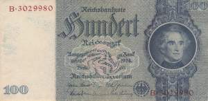 100 Mark 1935 ro.176c B